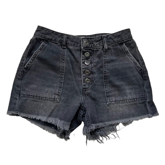 Free People Denim Shorts Size 26 - Picture 1 of 7